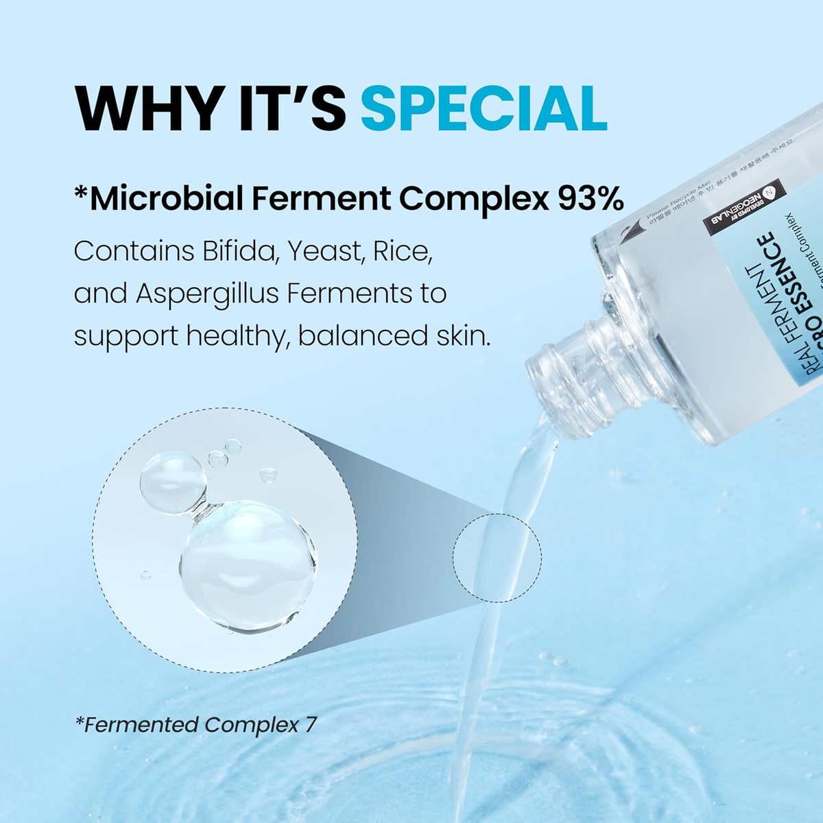 NEOGEN DERMALOGY Real Ferment Micro Collection - with Naturally Fermented Ingredients (Rice) & Hyaluronic Acid for Hydrated, Brightened and Healthy Skin