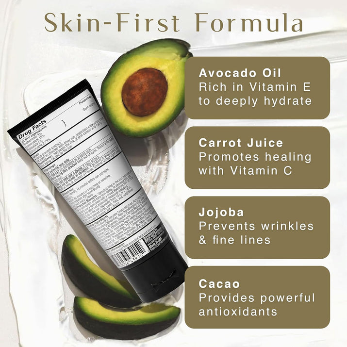 - Face & Body Moisturizing Sunscreen Lotion SPF 30 for Melanin Rich Skin, Leaves No White Cast (Spf-30-4Oz)